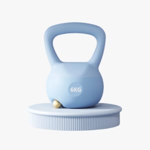 Kettlebell Premium Vinyl | Latihan Otot di Rumah | Anti Slip & Anti Baret